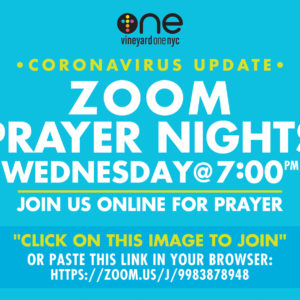 Pray With Us Tonight at 7pm